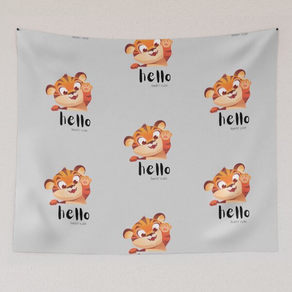 Item preview, Copy of  cute baby tiger cartoon designed and sold by PURLOW.