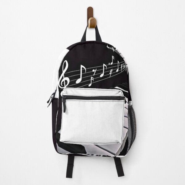 Item preview, KEYBOARD WITH COOL MUSIC NOTES designed and sold by ODD SHAPES STUDIO.