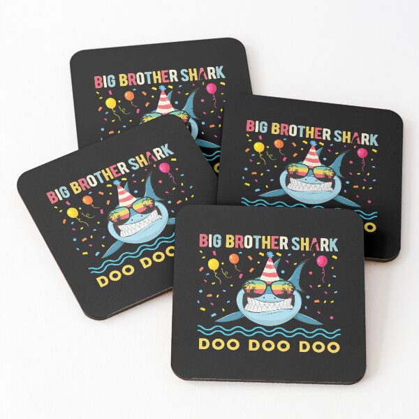Item preview, Kids Big Brother Shark Doo Doo Doo designed and sold by PerkinsAarav.
