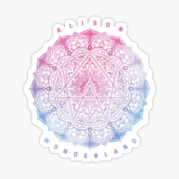 Artikel-Vorschau von Alison-Wunderland-Mandala-Klassiker-T - Shirt, designt und verkauft von OleHoffmann.