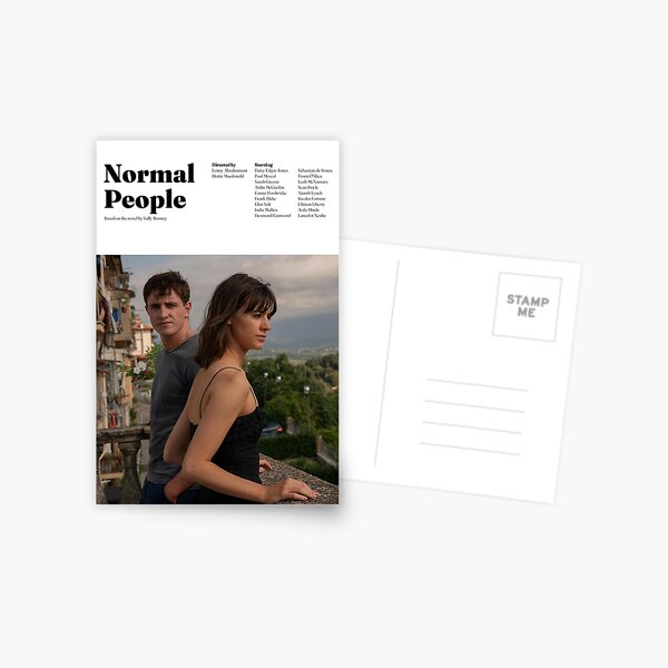 Item preview, Normal People Minimal Poster designed and sold by danieldealwis.