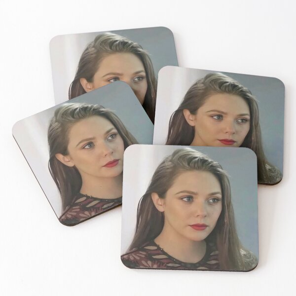 Item preview, Elizabeth Olsen Collage #m42 designed and sold by JohnBradyJBJ.