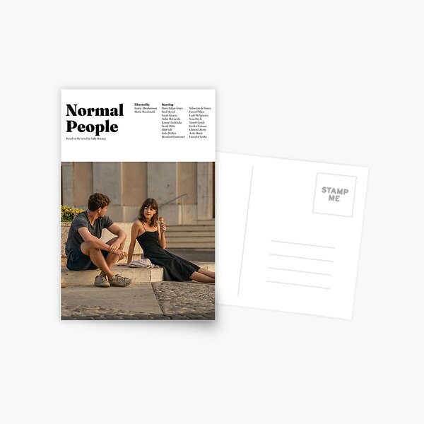 Item preview, Normale Menschen Minimal Poster designed and sold by danieldealwis.
