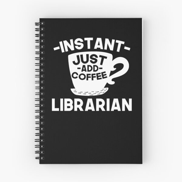 Artikelvorschau, Sofortiger Bibliothekar Fügen Sie einfach Kaffee hinzu entworfen und verkauft von aryagiri.