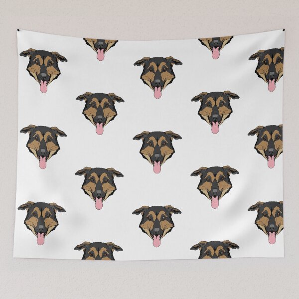 Item preview, Floppy Eared Tan German Shepherd designed and sold by arisaidesigns.