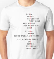 Wings Theory: Infires - BTS - Black Unisex T-Shirt