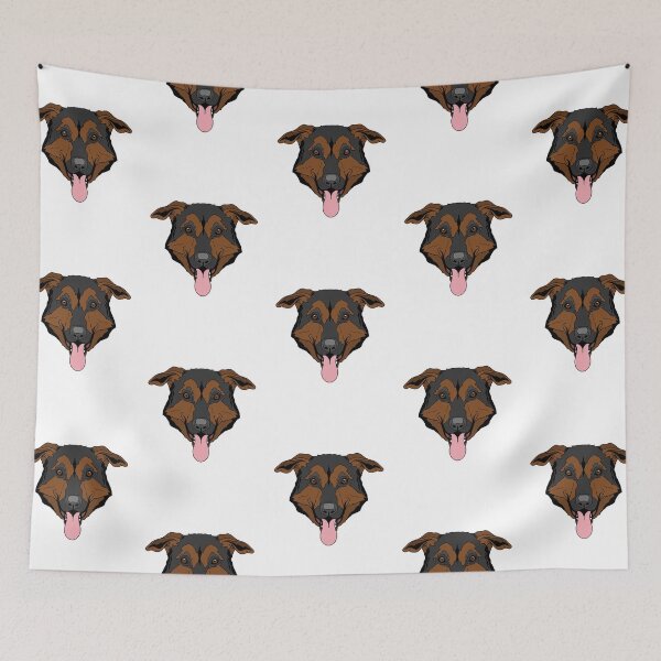Item preview, Floppy Eared Red German Shepherd designed and sold by arisaidesigns.