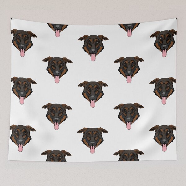 Item preview, Floppy Eared Red German Shepherd designed and sold by arisaidesigns.