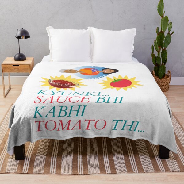 Item preview, Kyunki Sauce Bhi Kabhi Tomato Thi (Because Sauce Was Also Tomato Once) | Funny Desi Lady designed and sold by CosmicStory.