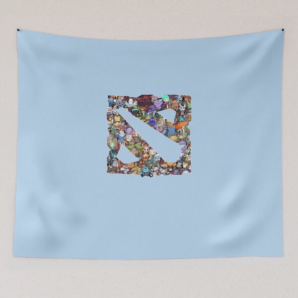 Item preview, All heroes in Dota 2 Logo Classic T-Shirt designed and sold by OleHoffmann.