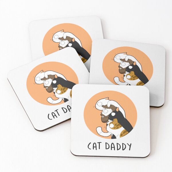 Aperçu de l'œuvre Papa chat | Cadeau parfait créée et vendue par maryelua.