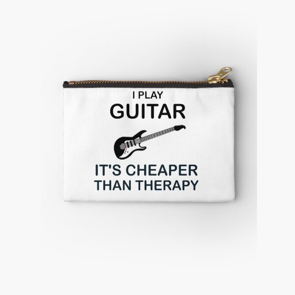 Item preview, I PLAY GUITAR - CHEAPER THERAPY designed and sold by CalliopeSt.
