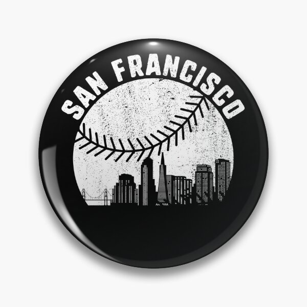 Item preview, San Francisco Skyline Baseball Fan Vintage San Francisco Gear designed and sold by DynamicDesign.
