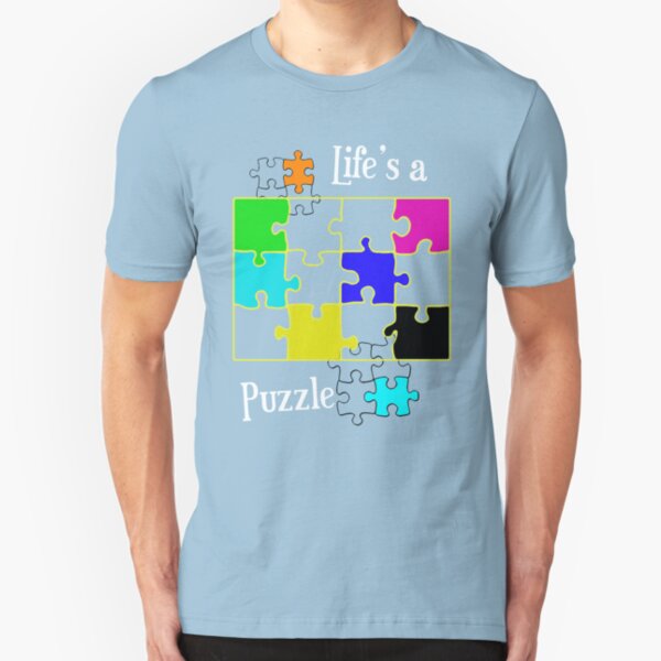 Life's a Puzzle Slim Fit T-Shirt