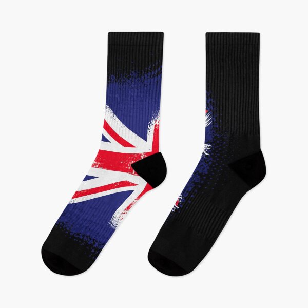 Item preview, United Kingdom Flag Halftone Grunge  designed and sold by SpaceAlienTees.