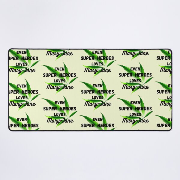 Item preview, Weed Lover Even Super Heroes loves Mary-Jane designed and sold by Hypnotees.