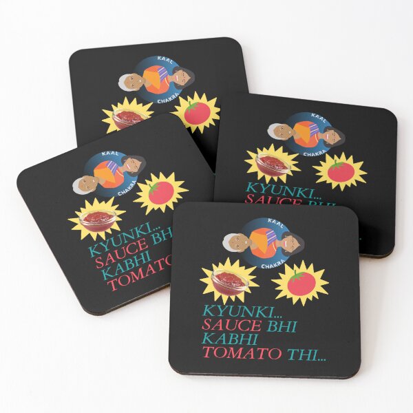 Item preview, Kyunki Sauce Bhi Kabhi Tomato Thi (Because Sauce Was Also Tomato Once) | In Black | Funny Desi Lady designed and sold by CosmicStory.