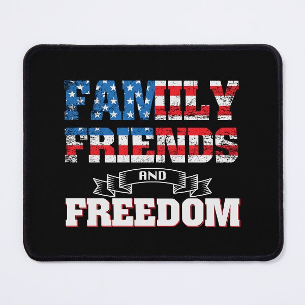 Item preview, Family friends and freedom designed and sold by JamesGillitzer.