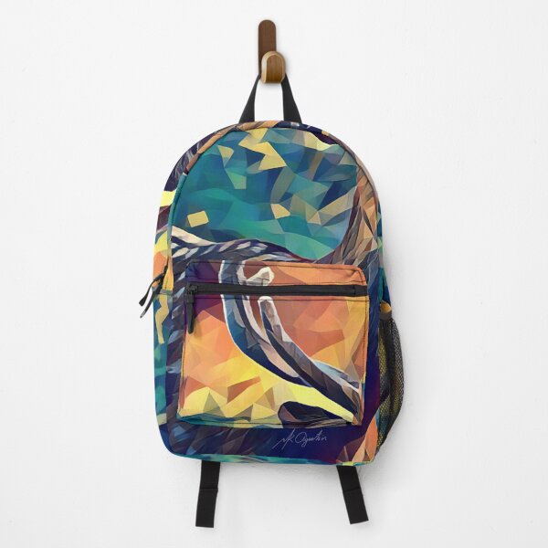 Item preview, Wild Deer Watercolor Poly Art designed and sold by KA DESIGNS.