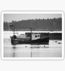 Boats of Down East Maine Sticker