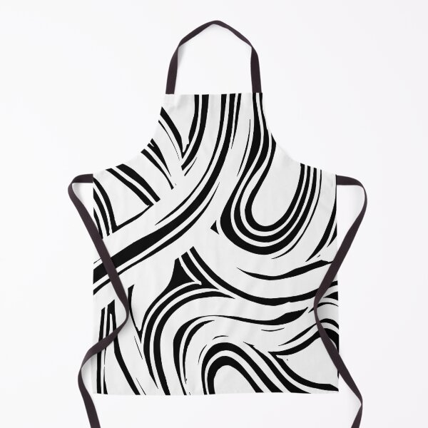 Item preview, Organic Brush Strokes - Black and White designed and sold by PeachyLitchi.