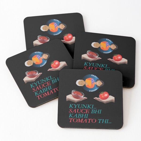 Item preview, Kyunki Sauce Bhi Kabhi Tomato Thi - 2 (Because Sauce Was Also Tomato Once) | In Black | Funny Desi Lady designed and sold by CosmicStory.