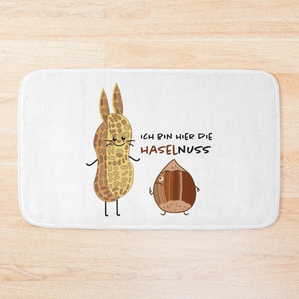 Item preview, Funny peanut and hazelnut designed and sold by spontania.