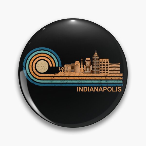 Item preview, Indianapolis Skyline Retro Indiana Fan Love Indianapolis Gear designed and sold by DynamicDesign.