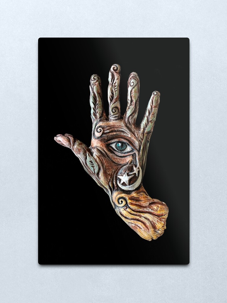 Alternate view of Lucid _ Metal Print