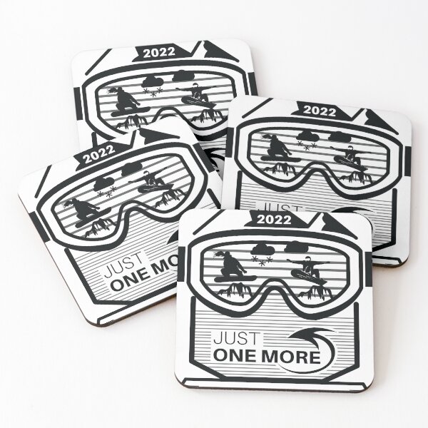 Item preview, Just one more snowboarding- Snowboard -Black designed and sold by Pixiam-Design.
