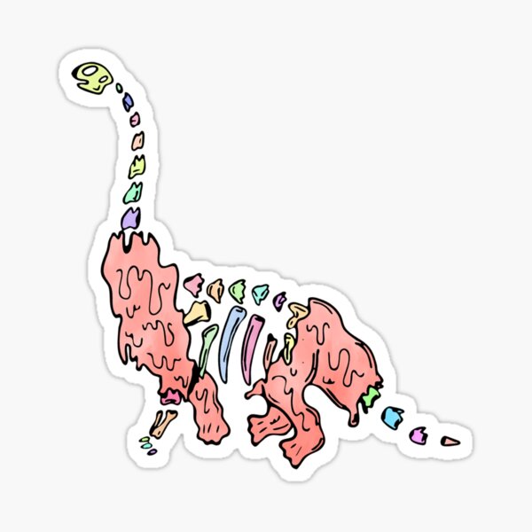 Artikel-Vorschau von Trippy Apatosaurus, designt und verkauft von Dan the Awkward.