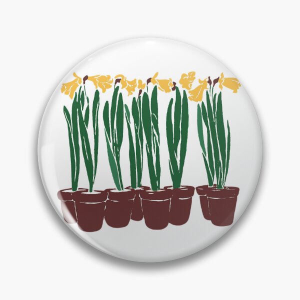 Item preview, Daffodil Pots designed and sold by KathteeDesign.