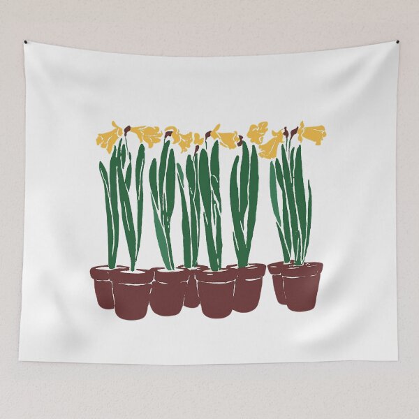Item preview, Daffodil Pots designed and sold by KathteeDesign.