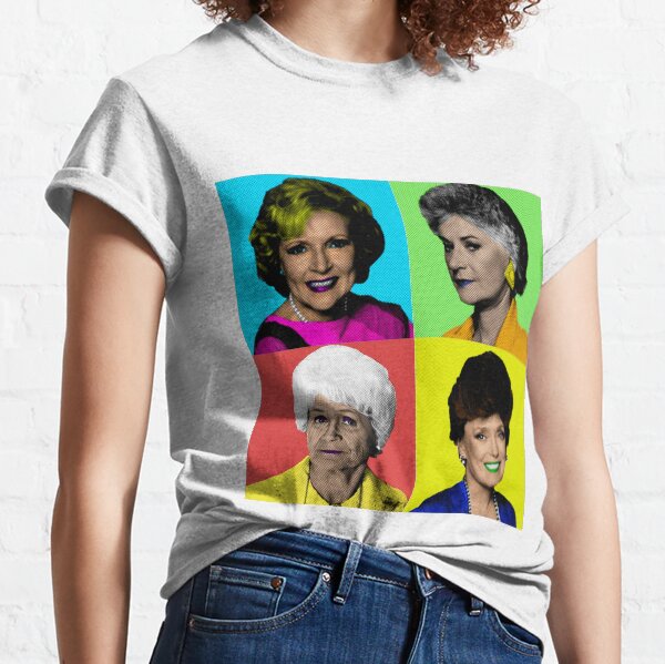 The Golden Girls 4 Way Color Classic T-Shirt