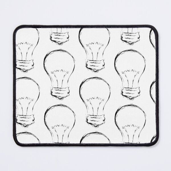 Item preview, Line Art of Lightbulb designed and sold by AnnArtshock.
