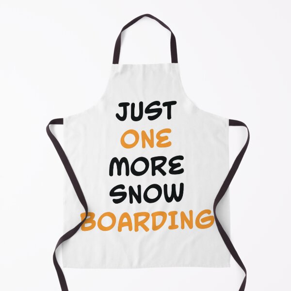 Item preview, Just one more snowboarding- Snowboard -White designed and sold by Pixiam-Design.
