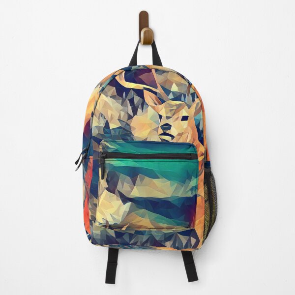 Item preview, Abstract Deer In The Mountain Poly Art designed and sold by KA DESIGNS.