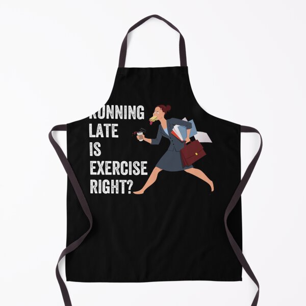 Item preview, Running Late Is Exercise Right Essential T-Shirt designed and sold by ricedali41.