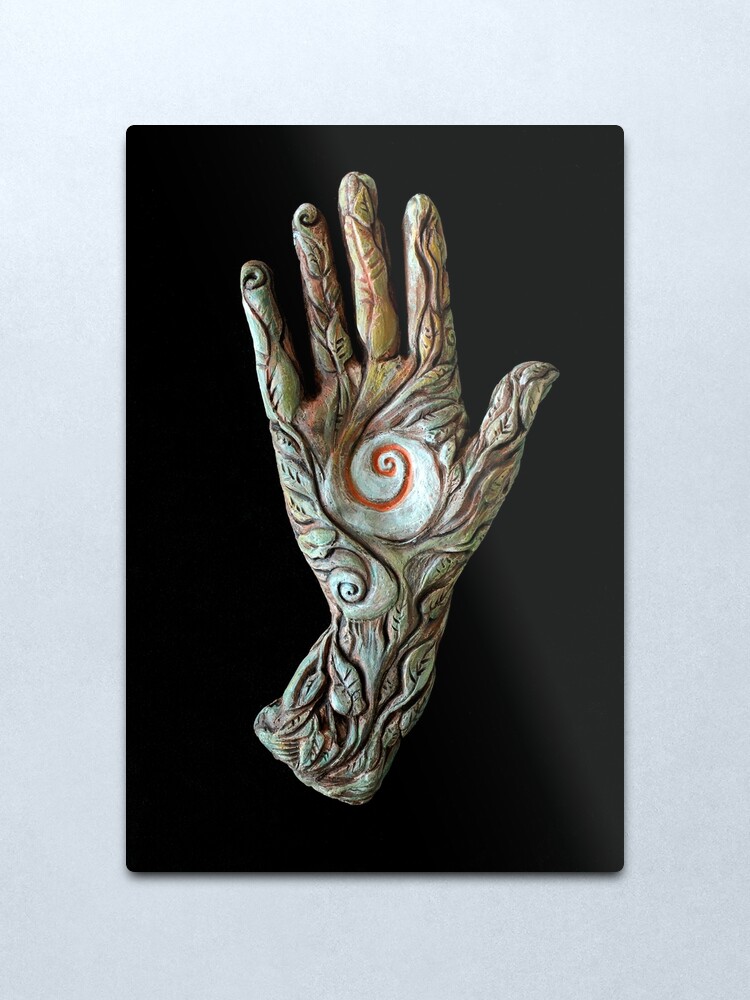 Alternate view of Helix _ Metal Print