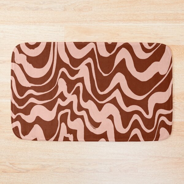 Item preview, Ups and Downs - Brown & Peach designed and sold by PeachyLitchi.