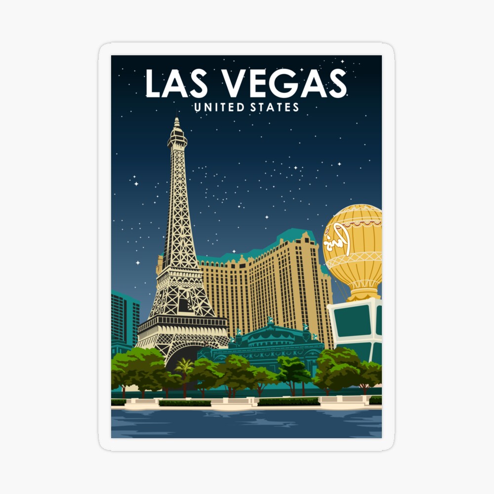 Las Vegas Poster for Sale by navaroanne