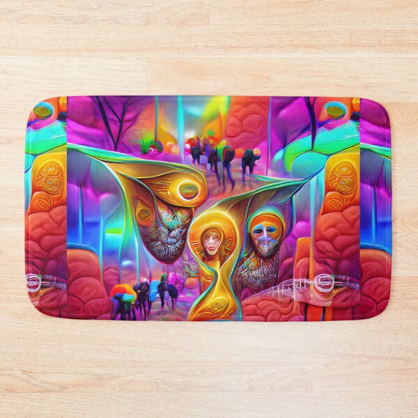 Item preview, THE TRANSMIGRATION OF SOULS -- Ghosts Spirits Bright Colorful  designed and sold by glitchman2.