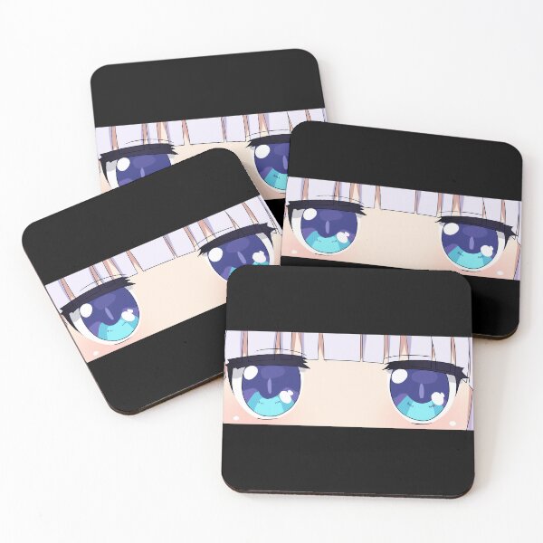 Item preview, Kanna Eyes Peeker Anime Slap designed and sold by WeebooTr4sh.