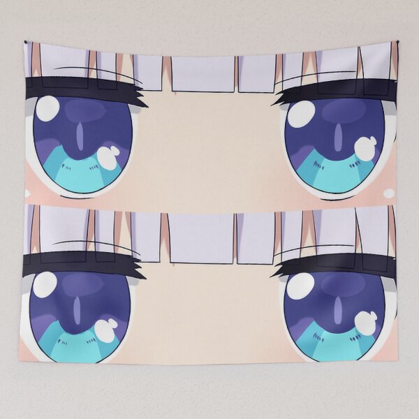 Item preview, Kanna Eyes Peeker Anime Slap designed and sold by WeebooTr4sh.