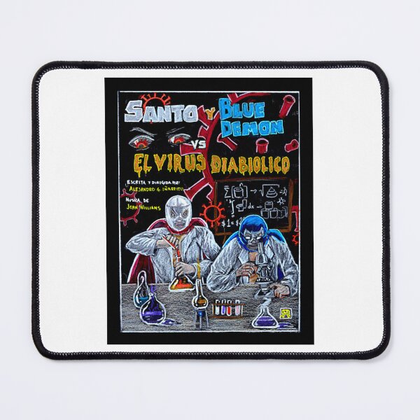 Item preview, Santo Y Blue Demon vs El Virus Diabolico designed and sold by Waybstee33.