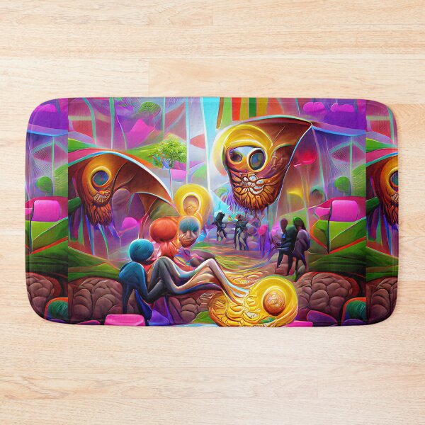 Item preview, THE TRANSMIGRATION OF SOULS -- Ghosts Spirits Bright Colorful  designed and sold by glitchman2.