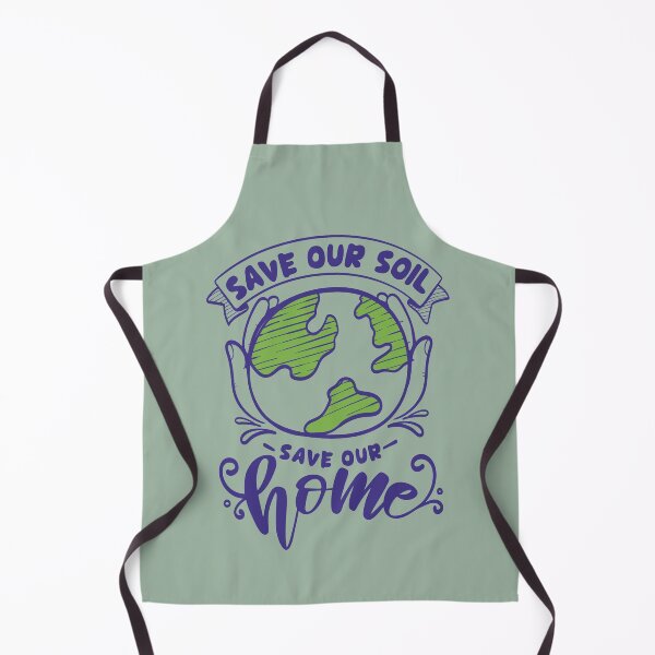 Item preview, SAVE OUR SOIL SAVE OUR HOME Minimalist Save Our Planet wonderful eco-friendly design for nature lover, environmental protection, Green Planet, Mother Earth Souvenir designed and sold by zenturtlemerch.