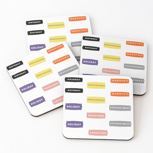 Item preview,  Calendar Stickers and Monthly Planner ,holiday,birthday,vacation,bullet,journaling,anniversary,business,mom life,weekly planner, designed and sold by Tamas Das.