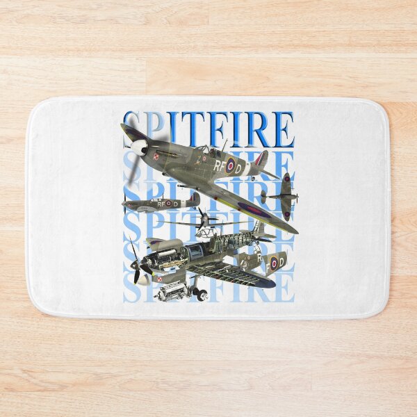 Item preview, The Spitfire, Rge most famous British WW2 fighter plane. designed and sold by madbadmachines.