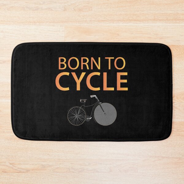 Aperçu de l'œuvre Né pour faire du vélo Sticker créée et vendue par lambstout2.